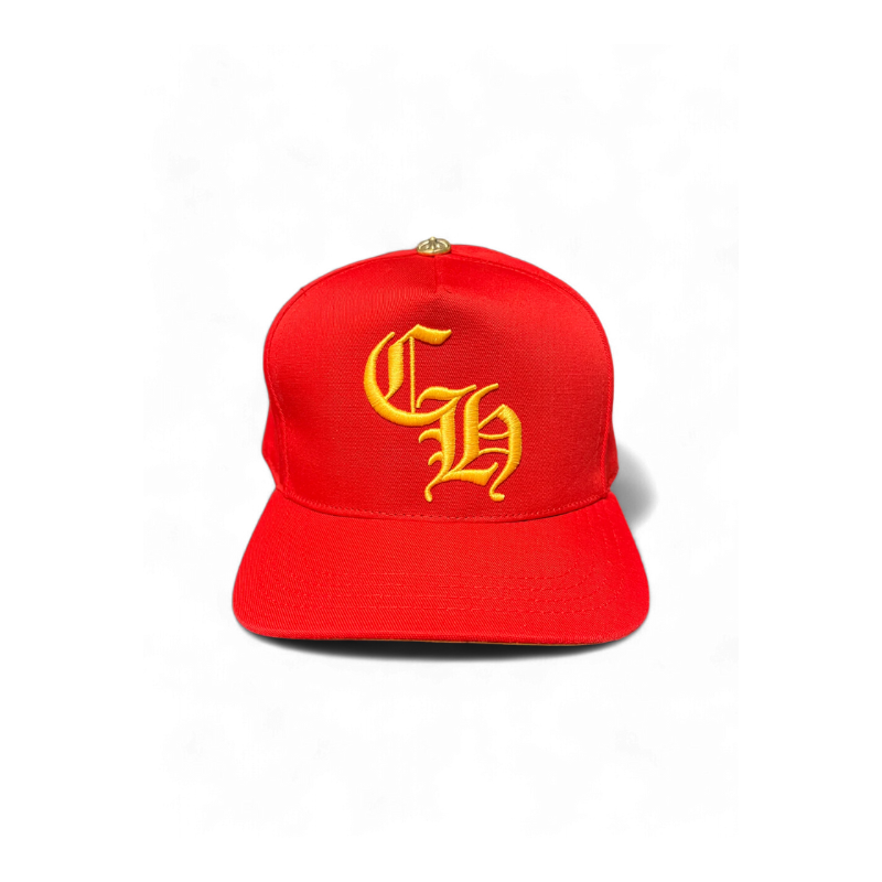 Caps Red Yellow Baseball | Chrome hearts