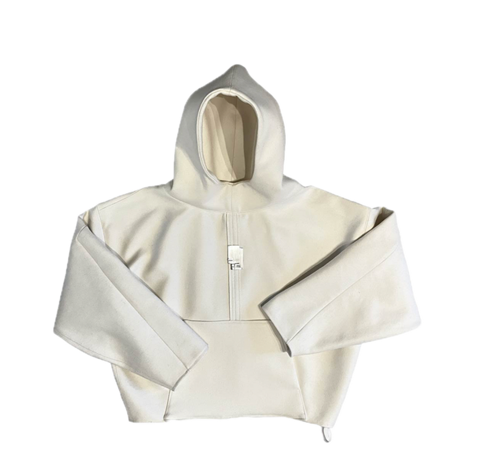 Hoodie Signature Cream | OUTRENOIR