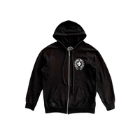 Zip Hoodie Made In Hollywood Black | Chrome Hearts