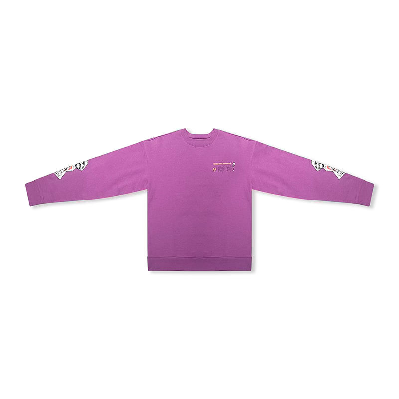 Longsleeve Matty Boy I Want More Not Less Purple | Chrome Hearts