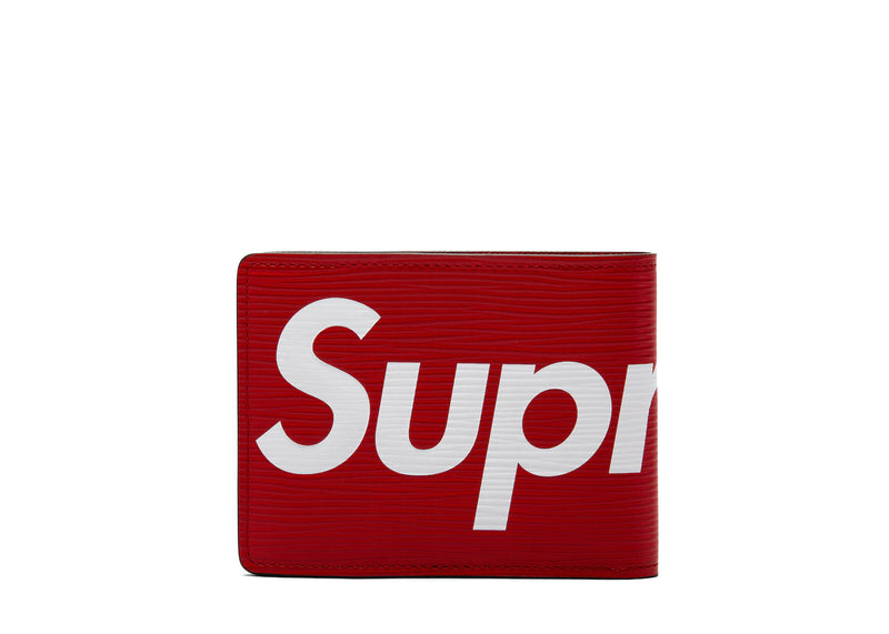 Wallet Red White | Louis Vuitton x Supreme