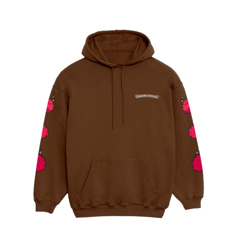 Hoodie Matty Boy 'Structure' Brown | Chrome Hearts