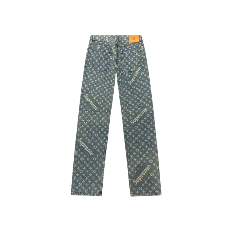 Jeans 2017 Jacquard  | Louis Vuitton  x Supreme