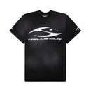 T-shirt H Cursive Logo Black | Hellstar