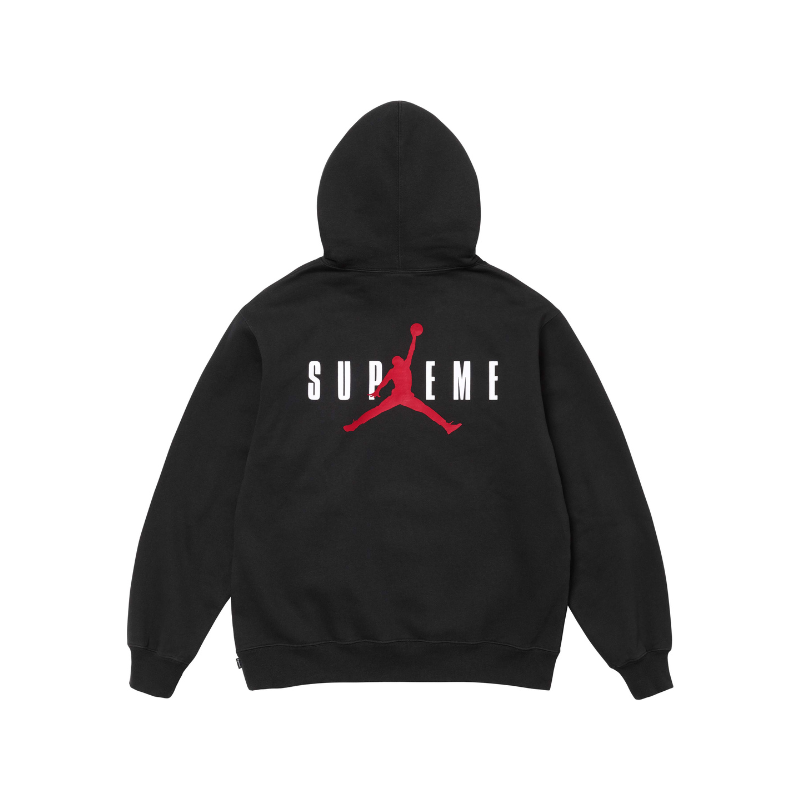 Hoodie Black | Supreme x Jordan