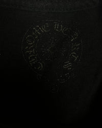 T-shirt Black Tonal Dagger Logo | Chrome Hearts
