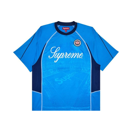 T-shirt Jersey Soccer Blue | Supreme