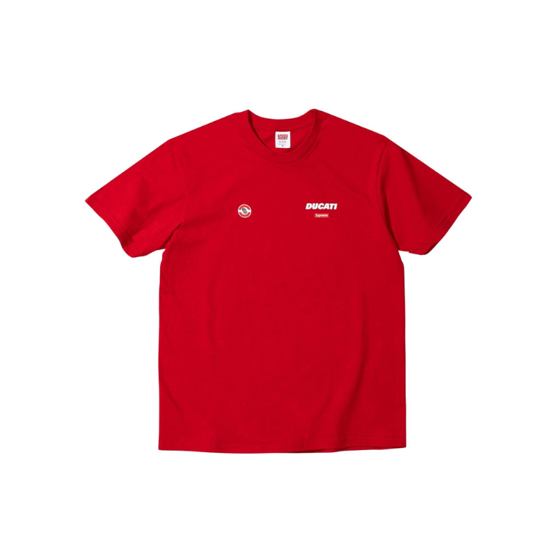 Supreme Ducati Logo Tee Red