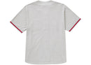 T-shirt Baseball Shirt Grey Red | Supreme