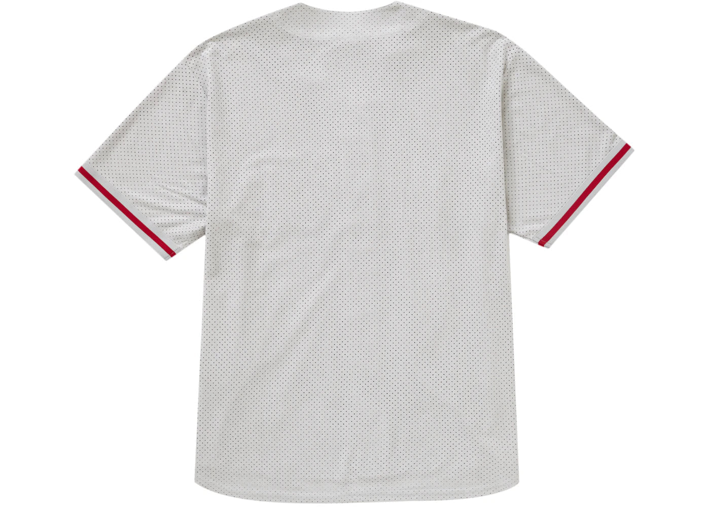 T-shirt Baseball Shirt Grey Red | Supreme