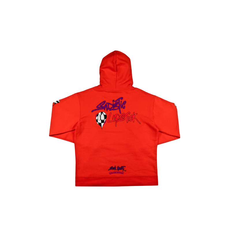 コラボ【Chrome Hearts x Matty Boy】sadistic リップ パーカー Hoodie Matty Boy Sadistic Lipstick Red | Chrome Hearts