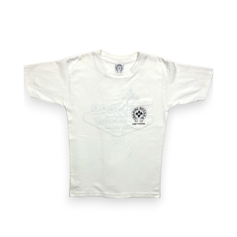 Tee CHROME HEARTS White Las Vegas Vintage