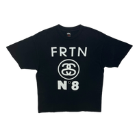 T-shirt Vintage Black FRTN N8 | Stussy