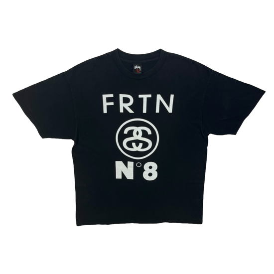 T-shirt Vintage Black FRTN N8 | Stussy