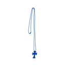 Necklace Silicone Cross Blue | Chrome Hearts