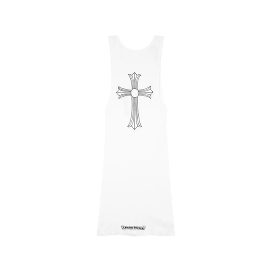 Tank Top T-Bar Cross  | Chrome Hearts