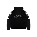 Sweat à capuche Cosmos Noir | Année Lumière