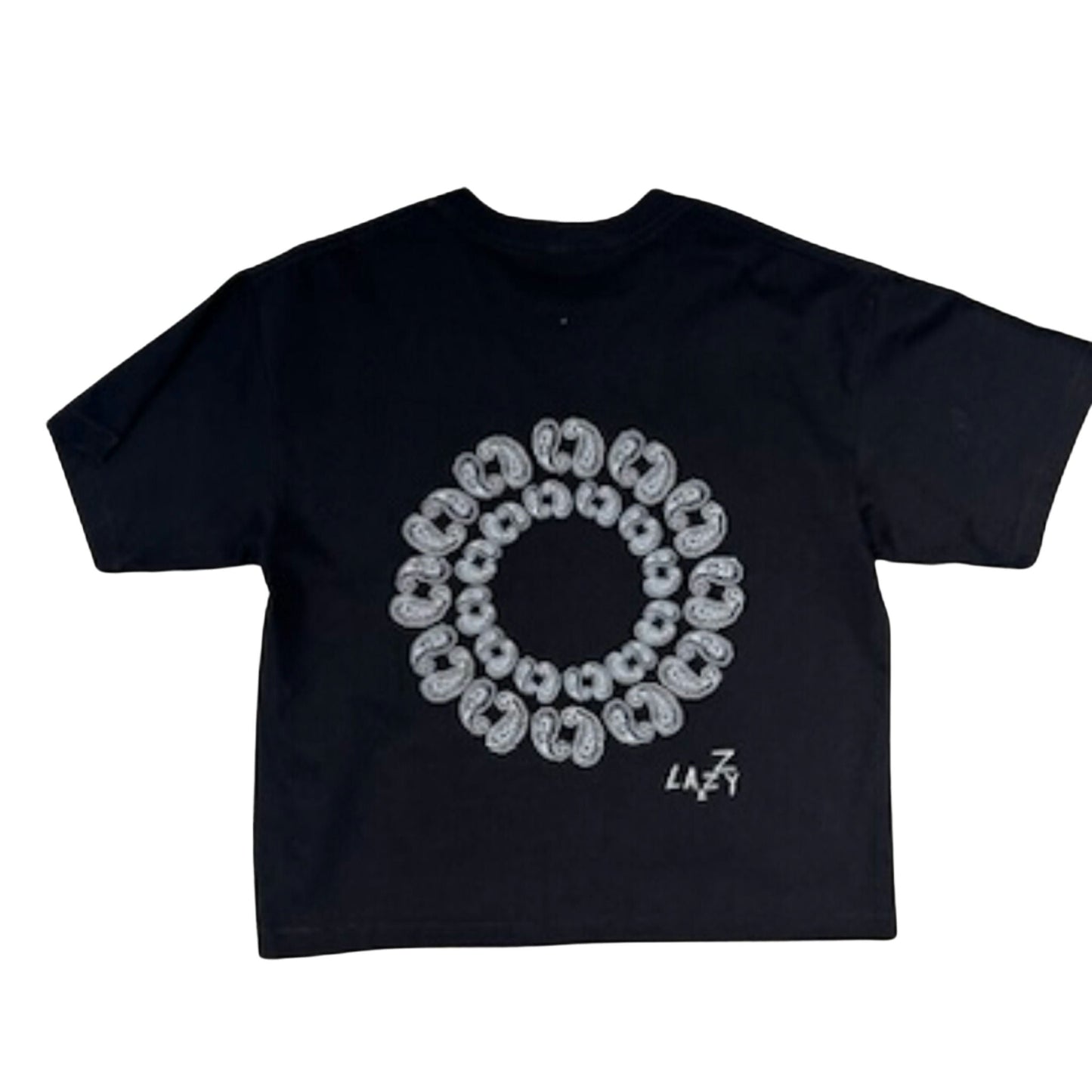 Tee LAZZZY Paisley Classic Noir