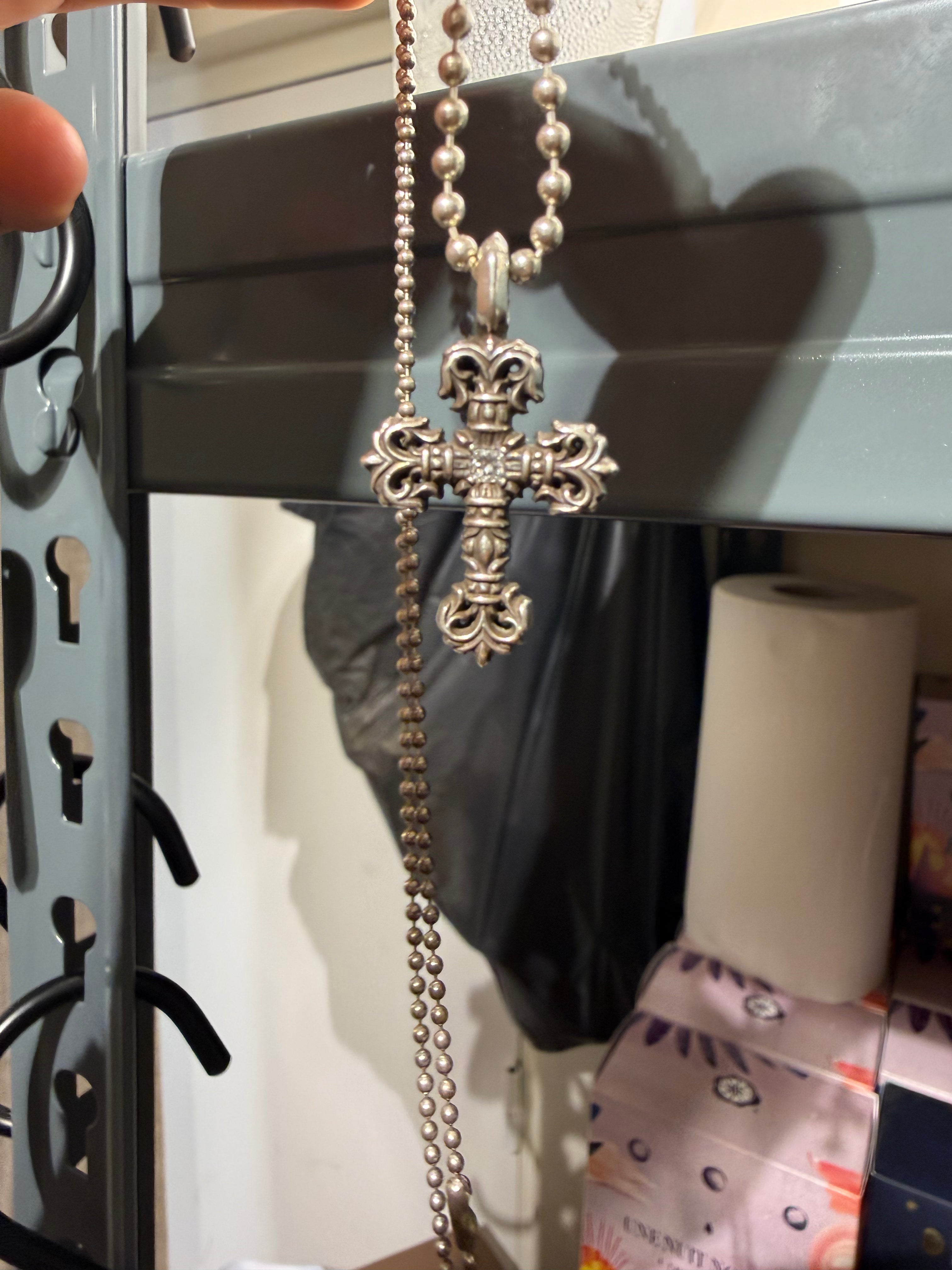 Pendant Filigree Center Diamond | Chrome Hearts, view 2