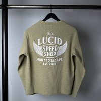 Longsleeve Thermal Speed Shop Fadded Green | Reveur Lucide