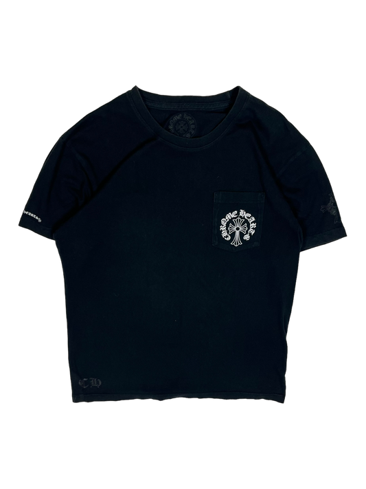 Chrome Hearts Black Multi Logo Tee