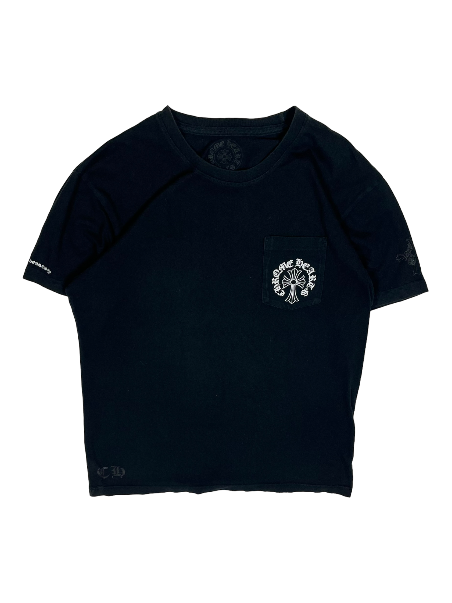 Chrome Hearts Black Multi Logo Tee