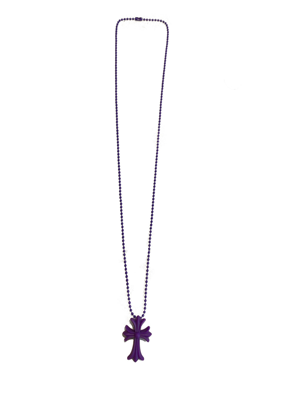 Collier CHROME HEARTS Cross Violet