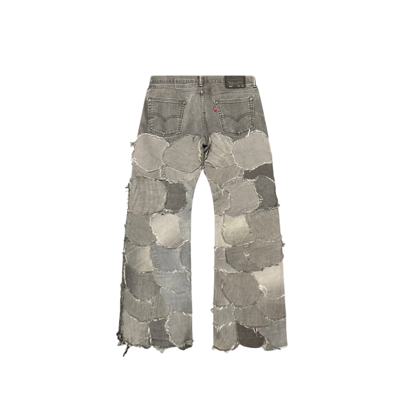 Jeans Grey Fragmented | StudioPolyvalent