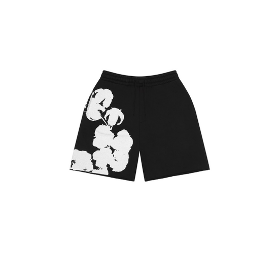 Shorts Jumbo Wreath Black | Denim Tears