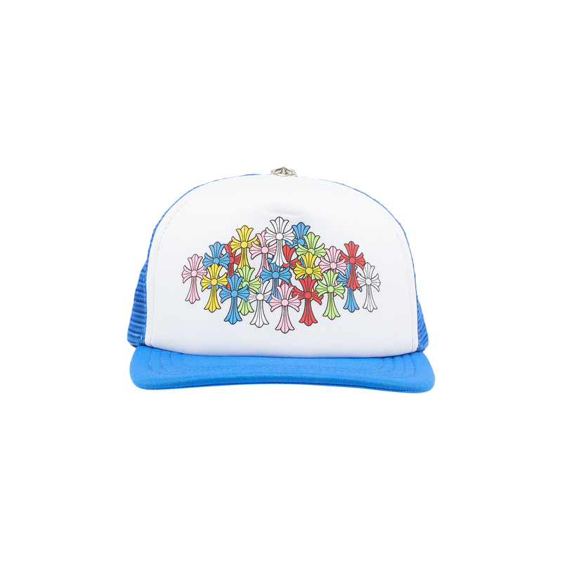 Cap CHROME HEARTS Blue Logo Multicolore