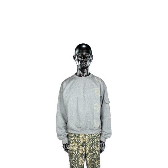 Crewneck Heather Grey℗  | Pierre Bassene