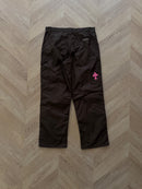 Jeans Brown Double Knee Leather Black | Chrome Hearts, view 4