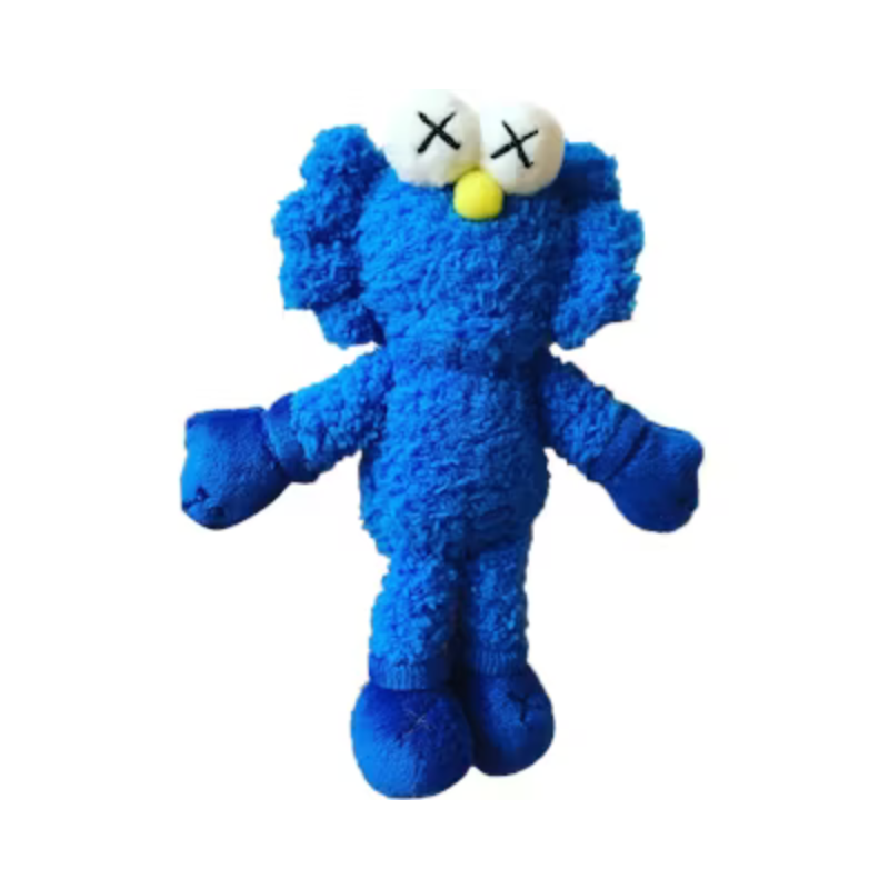 Goodies Kaws Peluche KAWS BFF Bleu Mini