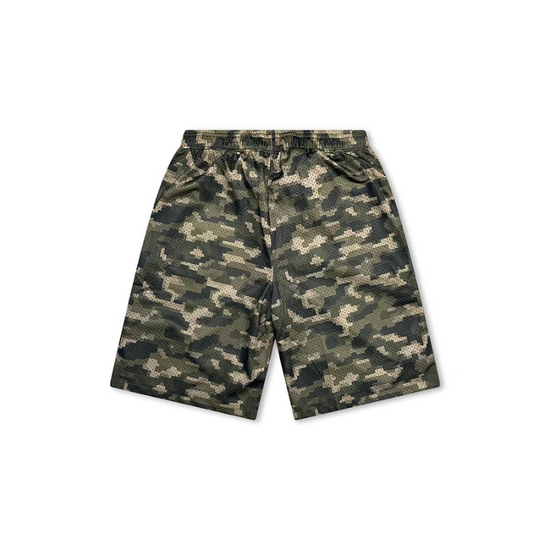 Mesh Shorts Camo Khaki | PPSC