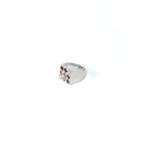 Bague Sept Saphirs - Bague en argent | Pacret Studio
