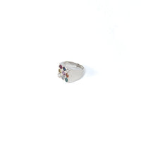 Bague Sept Saphirs - Bague en argent | Pacret Studio