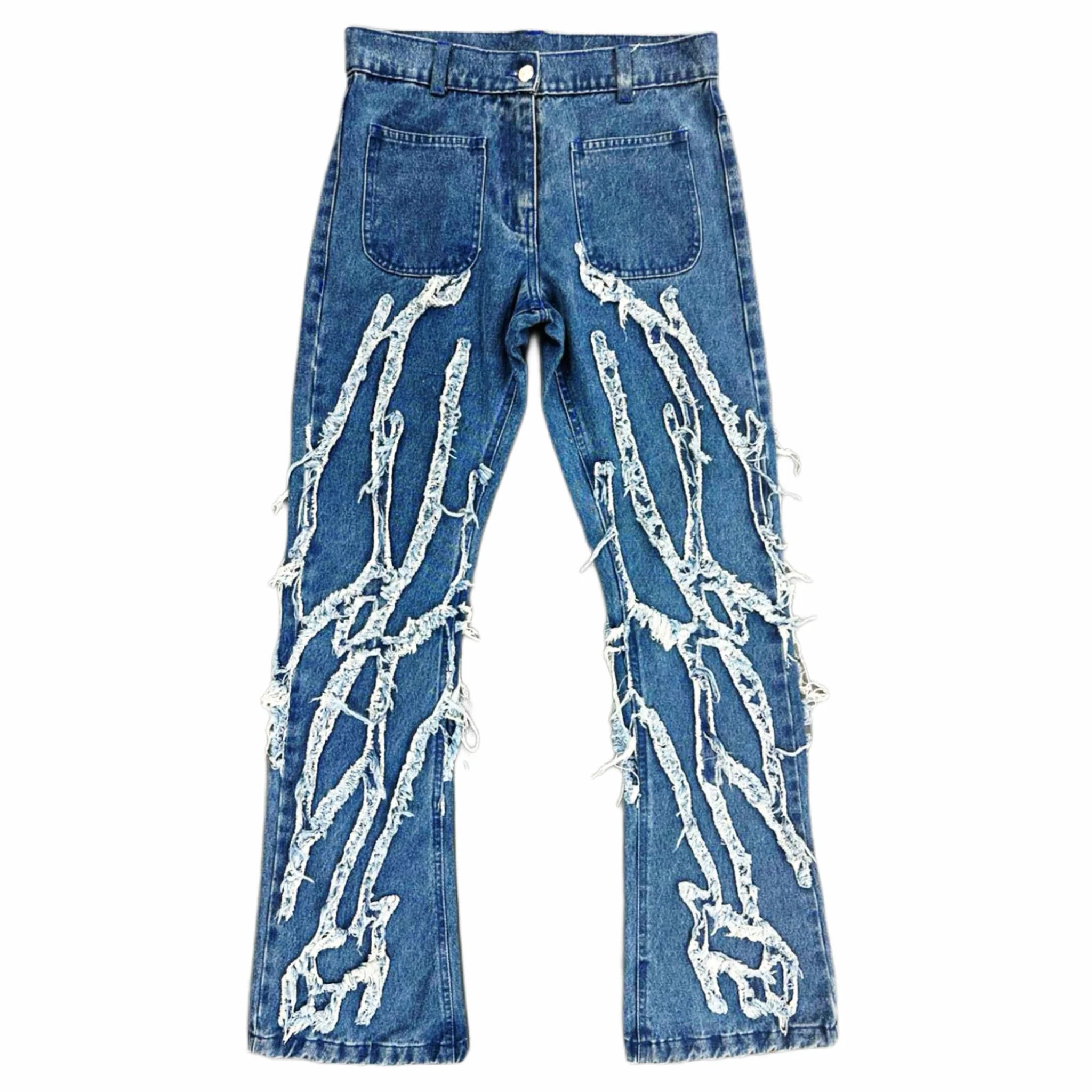 Vein® QUIROZ Denim Pants in Blue