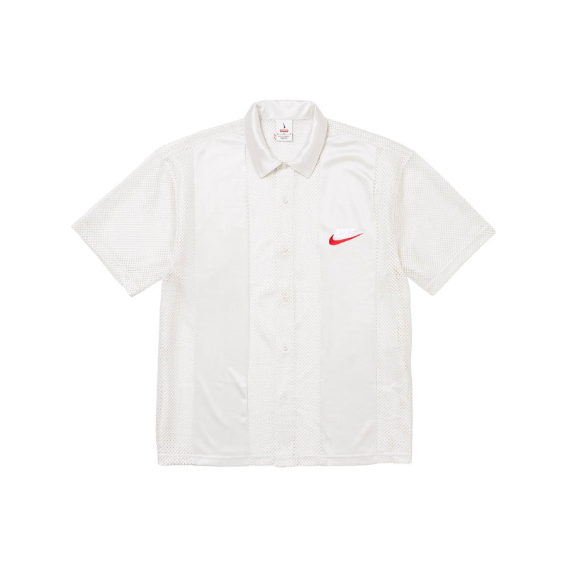 Supreme Nike Mesh S/S Shirt White