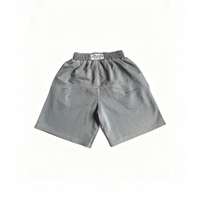 Shorts Double Stitched Stone Grey | Maison Guava