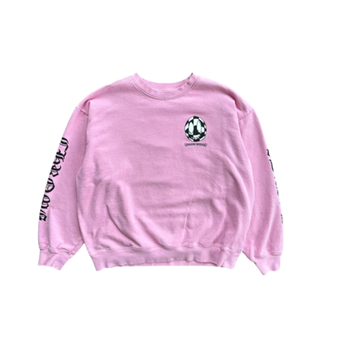 Crewneck Vanity Affair Pink | Chrome Hearts x Matty Boy