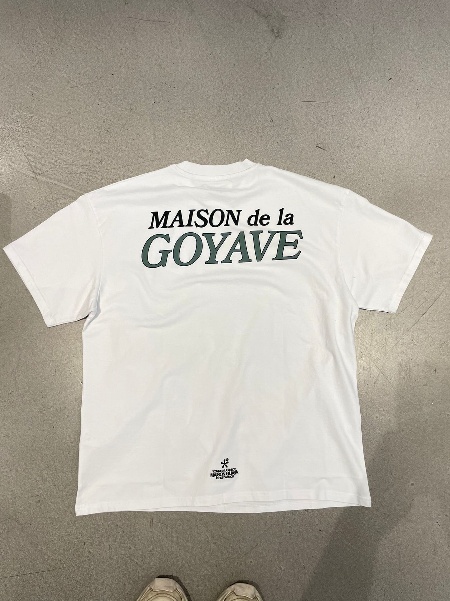 T-shirt MAISON GUAVA 'Maison De La Goyave' White