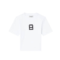 T-shirt Crop Logo Relief | Les Bons Gars