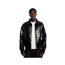 Leather Jacket Crocodile Black | Baara