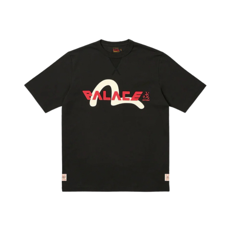 Tee Palace x Evisu Logo Black