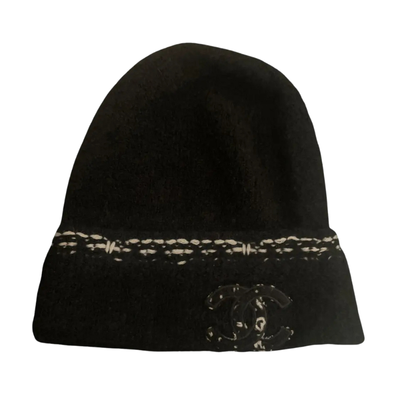 Beanie Cachemire Black | Chanel