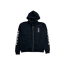 Zip Hoodie Thermal Vertical Logo Black | Chrome Hearts, Hype clothes