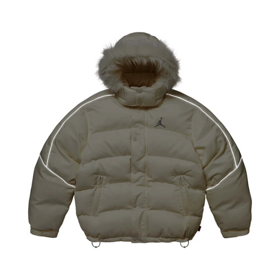 Puffer White | Supreme x Jordan
