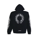 Hoodie Floral Horseshoe Pullover | Chrome Hearts