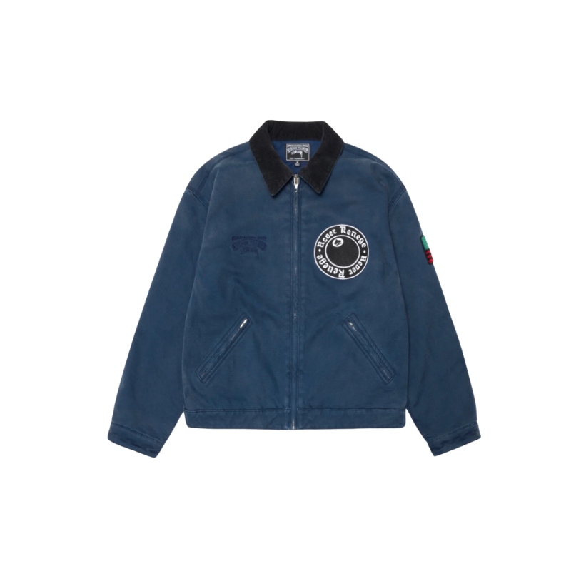 Jacket Canvas Blue | Stussy x Denim Tears