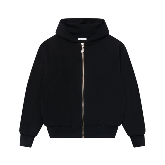 Zip PERPLEX Hoodie Black